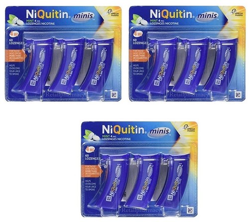 Niquitin minis mint - niquitin,