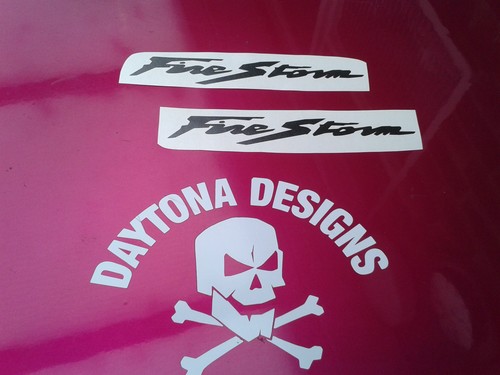 Vtr firestorm black seat - vtr, nose