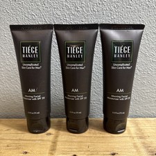 Tiege Hanley Morning (AM) Face Moisturizer for Men | SPF 20 Face Lotion Lot Of 3