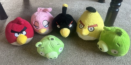 Angry birds plush soft toys - birds,