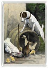 SMOOTH FOX TERRIER DOG FRIDGE