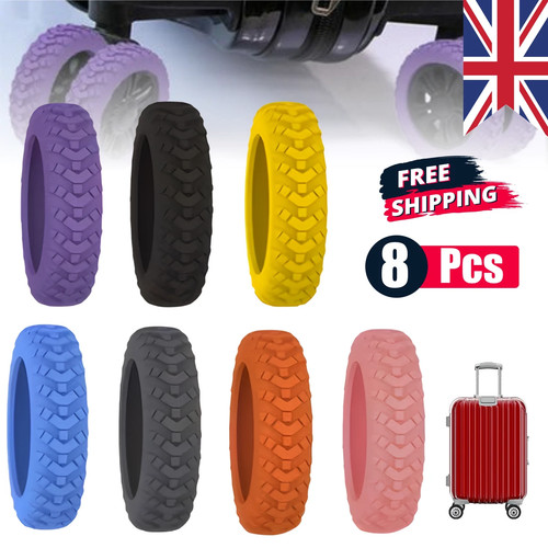 8pcs silicone luggage wheel - luggage,