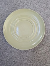  Branksome China. Graceline - 7 x Pale Yellow Saucer plates- 17cm Diameter