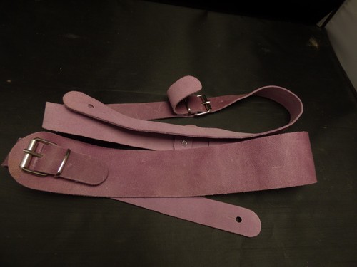 Hand made leather - made, leather/suede