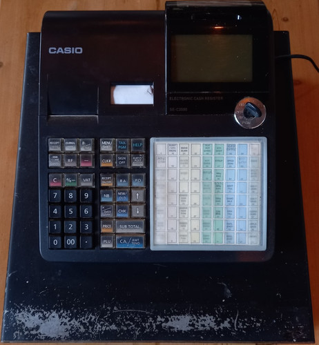 Casio c3500 electric cash - se-c3500,