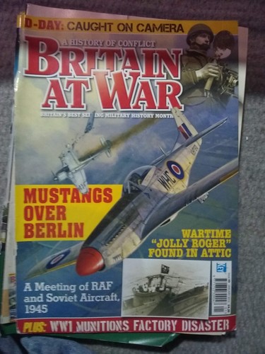 Britain war magazines - x, at