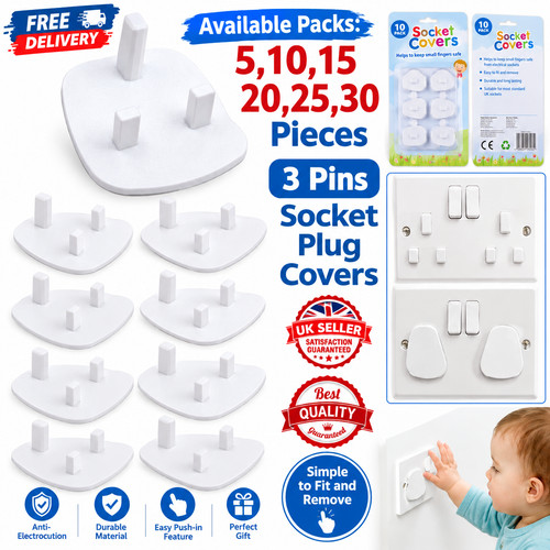 30x baby proofing uk plug - baby,