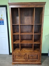 Large Sheesham Bookcase With