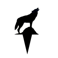 Wolf Cake & Cupcake Toppers