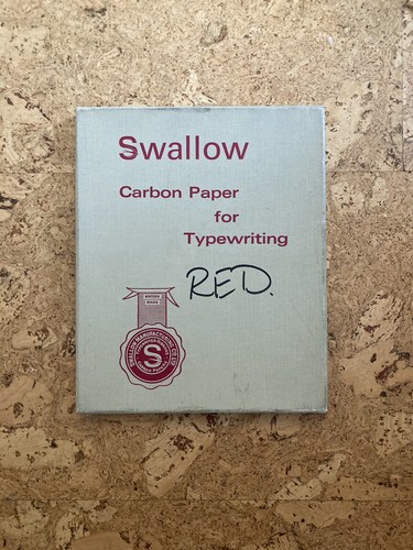 Vintage swallow carbon - vintage, paper