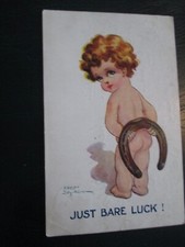 Postcard - "Just Bare Luck!"