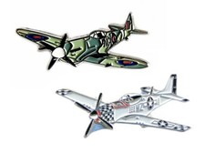 RAF Spitfire & USAF Mustang -