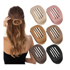 Flat Oval Claw Clips for Thick