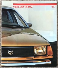 MERCURY TOPAZ USA Car Sales