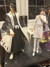 BLEACH Thousand Year Blood War Kuji 2022 Byakuya Kuchiki & Uryu Ishida figures 