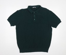 Tu Men’s Green Cotton Short