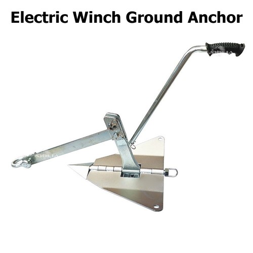 Electric winch ground anchor - electric,