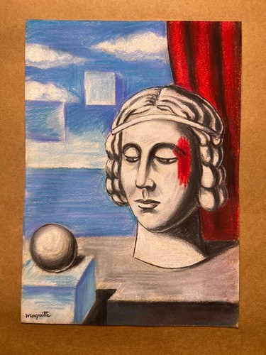 Rene magritte drawing paper - magritte, on