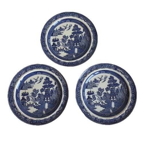 Wedgwood willow dinner plates - wedgwood,