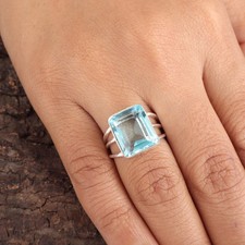 Natural Sky Blue Topaz