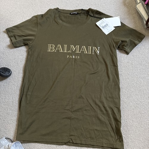Balmain paris logo shirt - balmain,