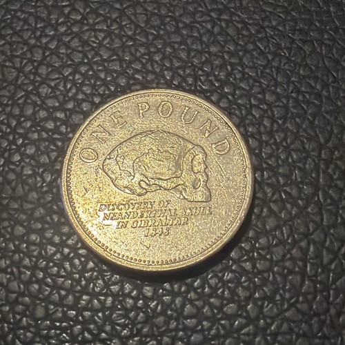 Gibraltar one pound - £1, coin