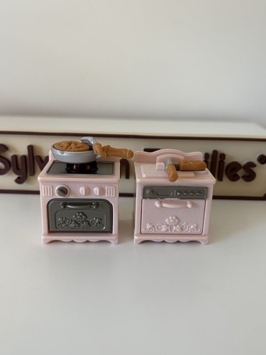 Sylvanian families pink cooker - families,