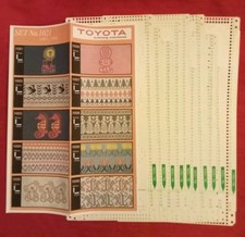 Toyota Punchcards For Standard