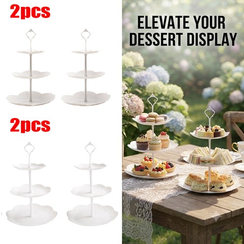 2pcs tier cake stand - cake,