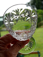 3 RARE Edinburgh Crystal ED125 Port Glasses in excellent condition