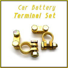 2 x 12V Car Battery Terminals