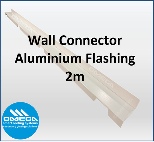 Wall connector aluminium - wall,