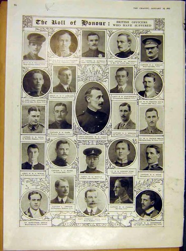 Original old antique print war - original,