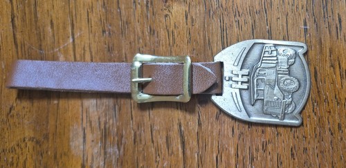 Vtg dump truck brass pocket - truck,
