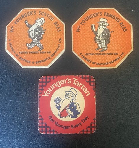 William younger beermats - william,