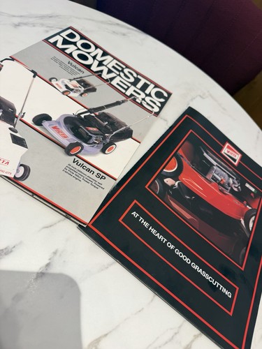 Victa lawn mower brochures - lawn,