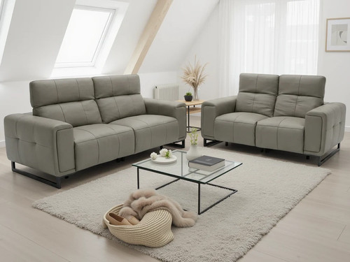 Grey recliner sofa - grey, chair