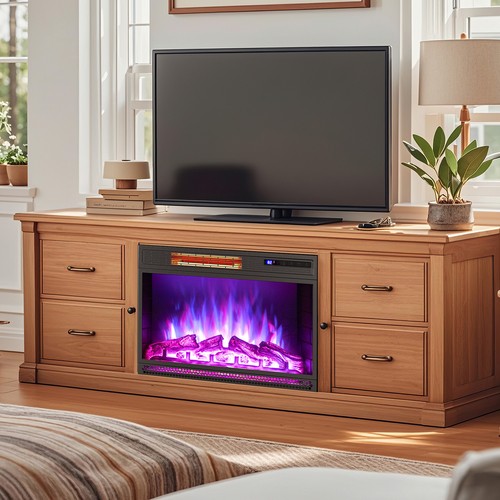 Electric fireplace insert with - insert,