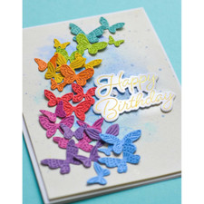 Small butterfly metal cutting - small,