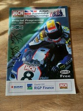 Steve hislop signed - steve,