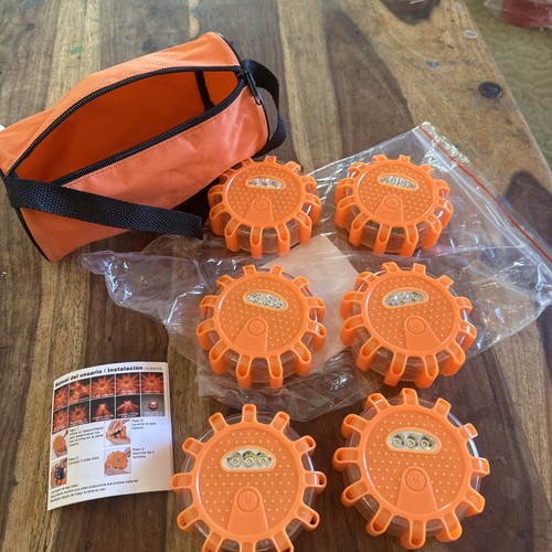 6pcs road flares roadside - flares,