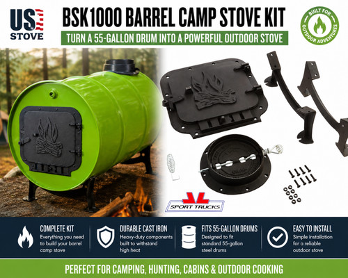 Stove bsk1000 barrel - barrel, camp
