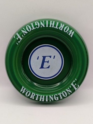 Worthington pub ashtray - worthington, 'e'