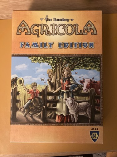Agricola family edition board - family,