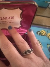 Antique gypsy boat ring 