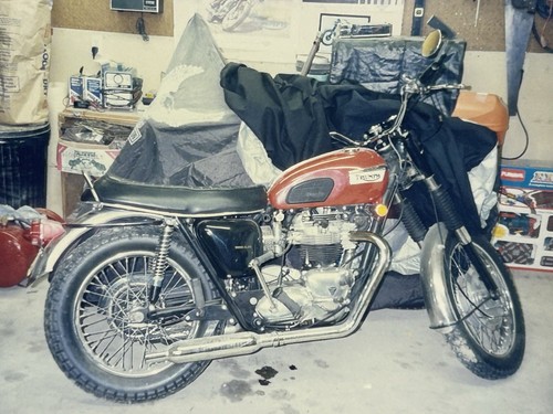 Vintage photo 1969 triumph - photo,