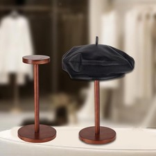 Wooden hat display - display, stand