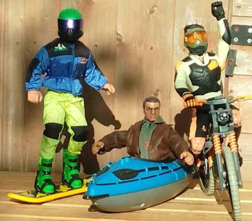 Action men bundle with - 3,