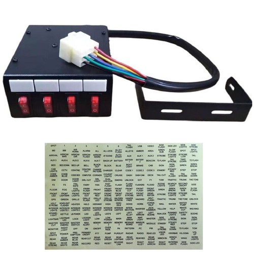 Switch box 12v 24v lightbar - 12v,