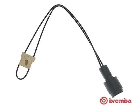 Brembo front brake pad - front, wear